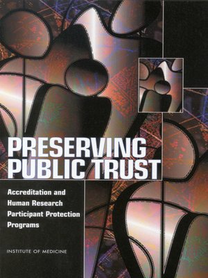 cover image of Preserving Public Trust